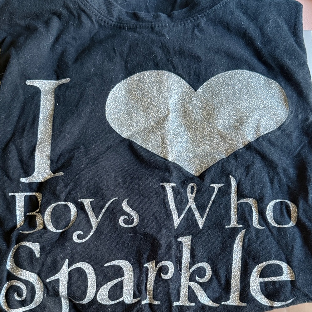 Vintage Twilight Black 'Boys Who Sparkle' Women’s Shirt